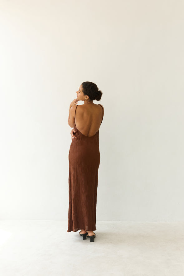 SLIP Dress tiramisu