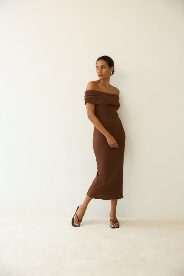 YUME DRESS mocha