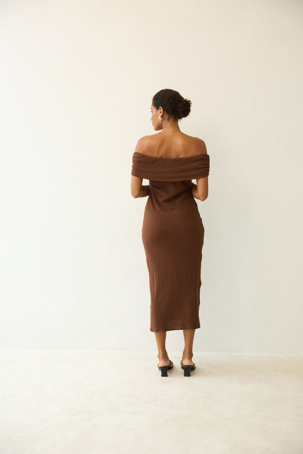 YUME DRESS mocha