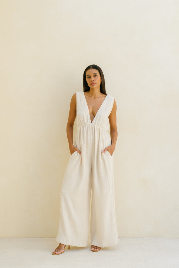 CEI JUMPSUIT wheat